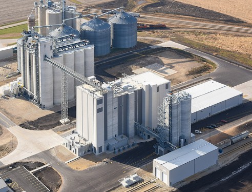 ADM Flour Mill and Grain Storage